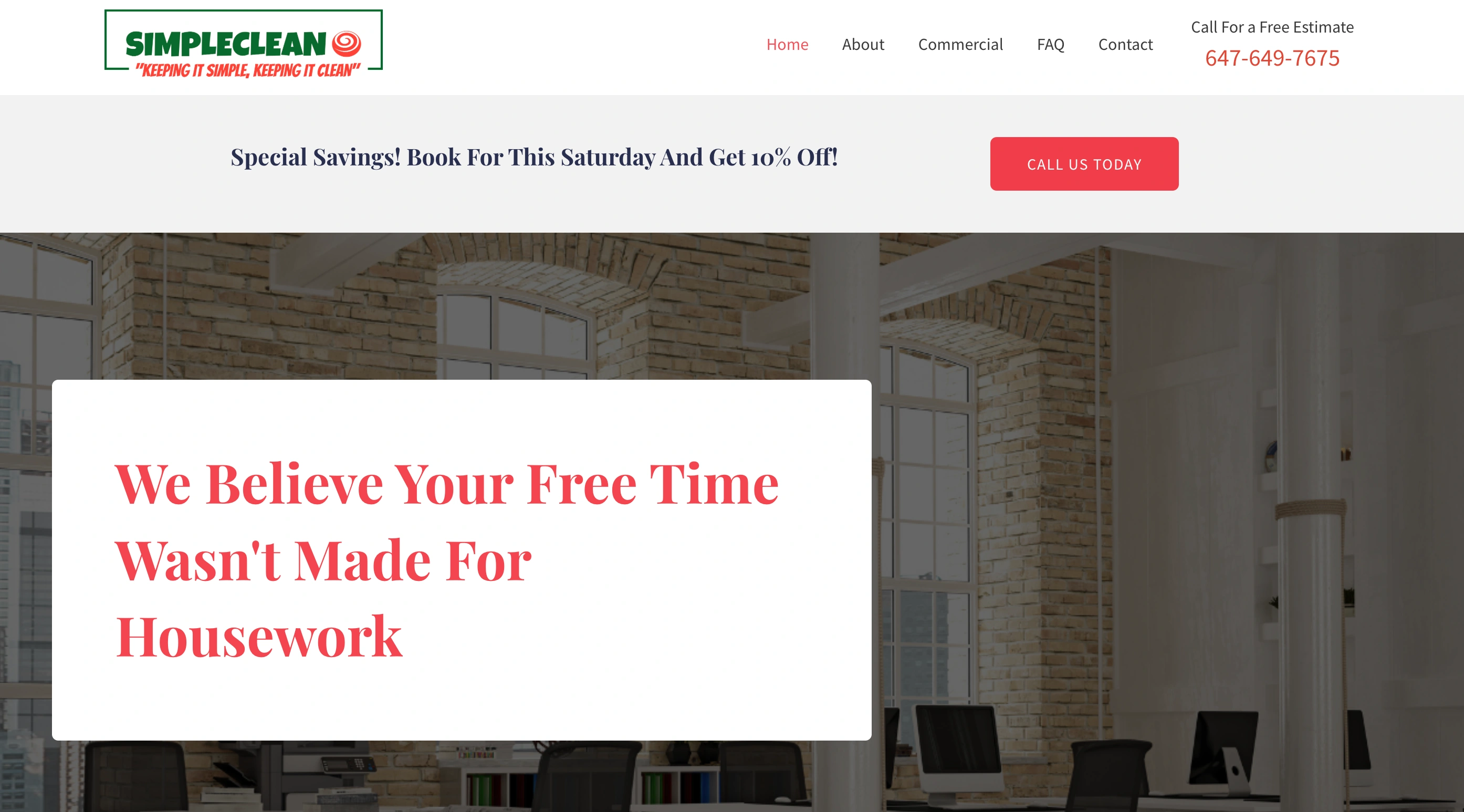 10. Maintenance services